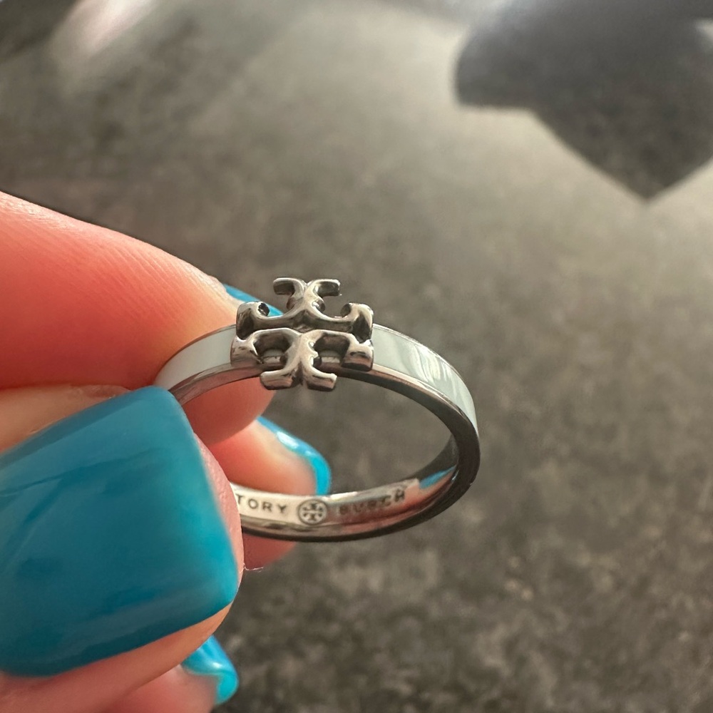 Tory Burch Silver Ring